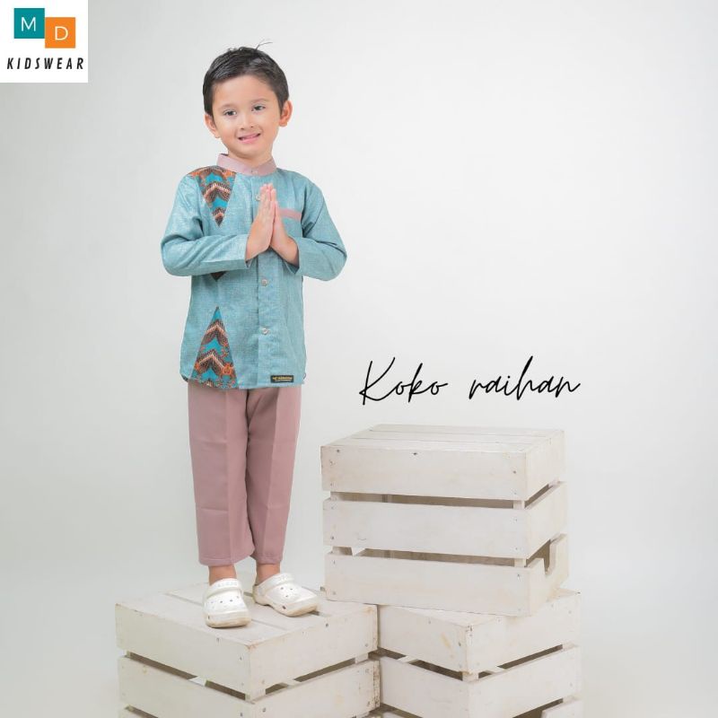 Setelan Koko Anak Ar-Raihan ||by MD Kidswear Original ||Koko New Born/Balita/Anak Muslim.