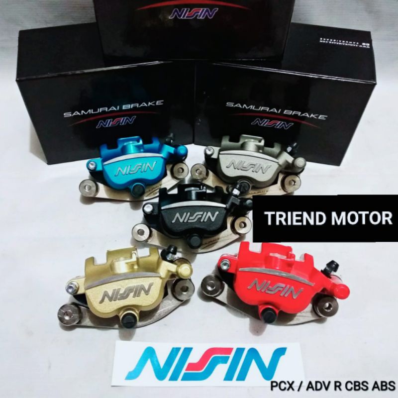 Kaliper Belakang Nissin Samurai 2 Piston PCX 150 PCX 160 ADV 150 ADV 160