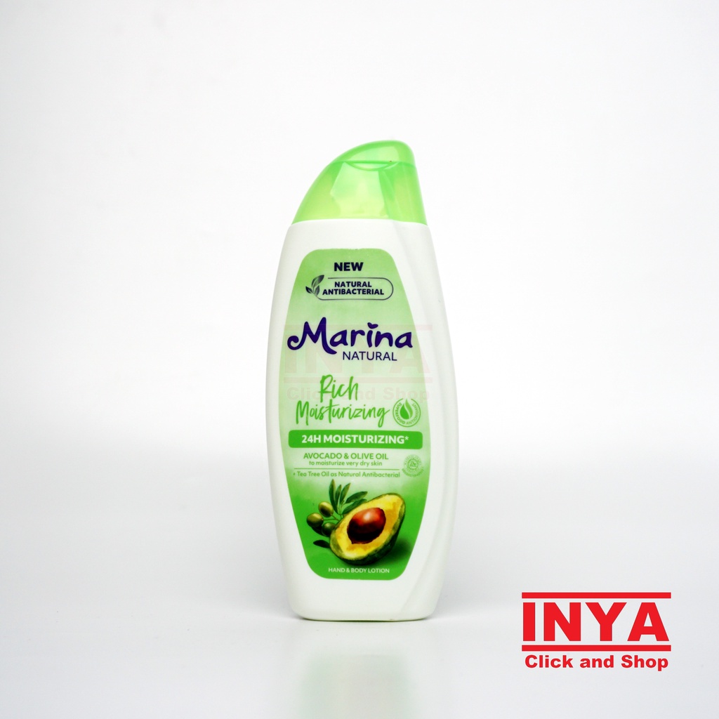 MARINA NATURAL RICH MOISTURIZING AVOCADO 190ml - Hand and Body Lotion