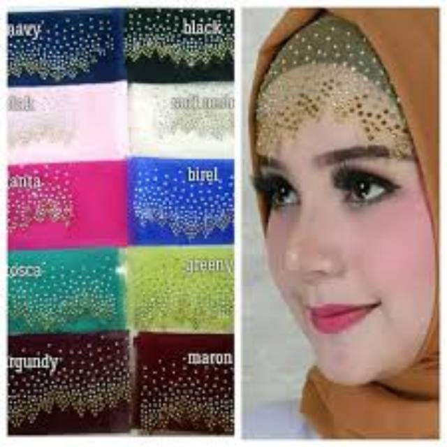 Inner hijab pesta tyle