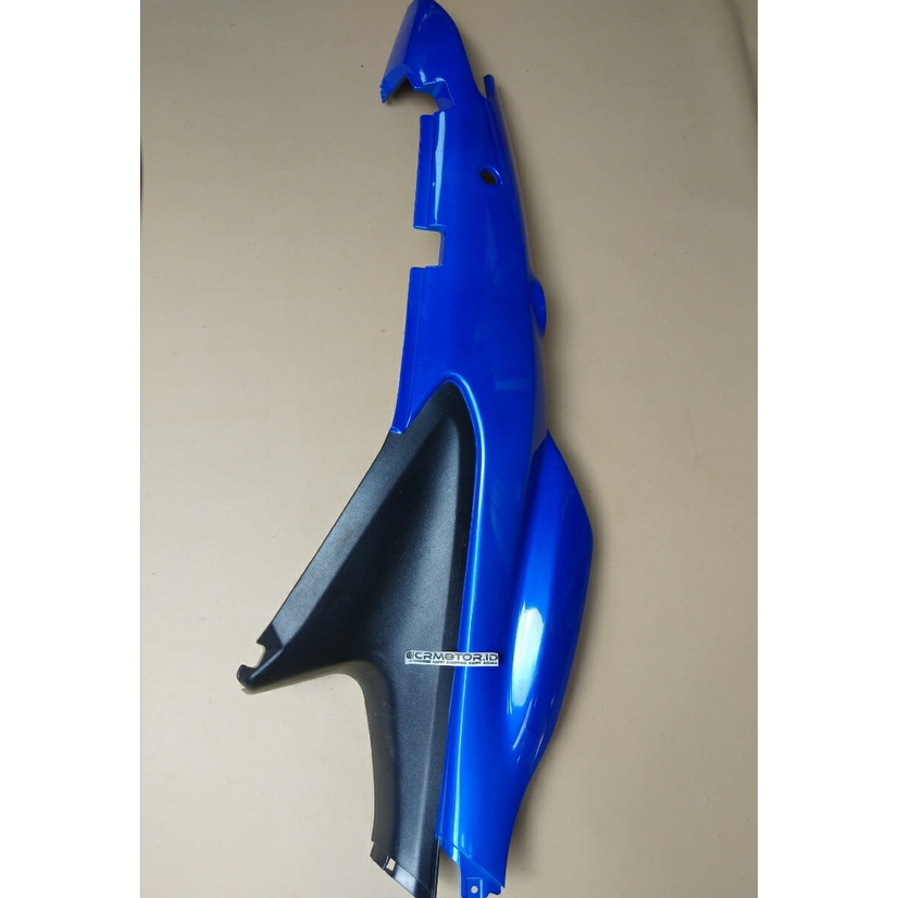 Original cover body coverbody belakang frame kiri L biru Suzuki Smash 110 lama old  ori