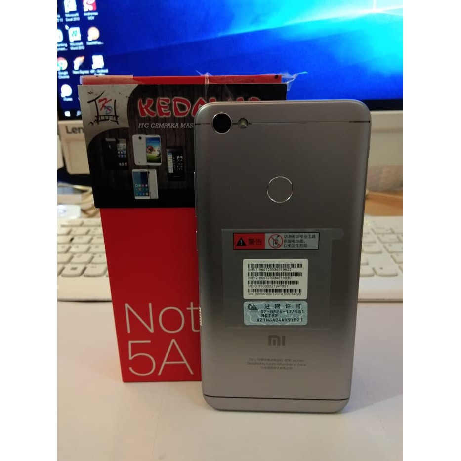 ORIGINAL (ASLI) XIAOMI REDMI NOTE 5A 4/64 GREY