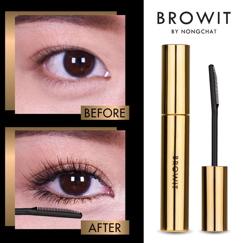 READY BROWIT BY NONGCHAT My Everyday Mascara Thailand | Duo Maskara | Pro Slim Pencil Brow |Eyeliner