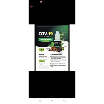 minyak kayu putih plus kayu hindi