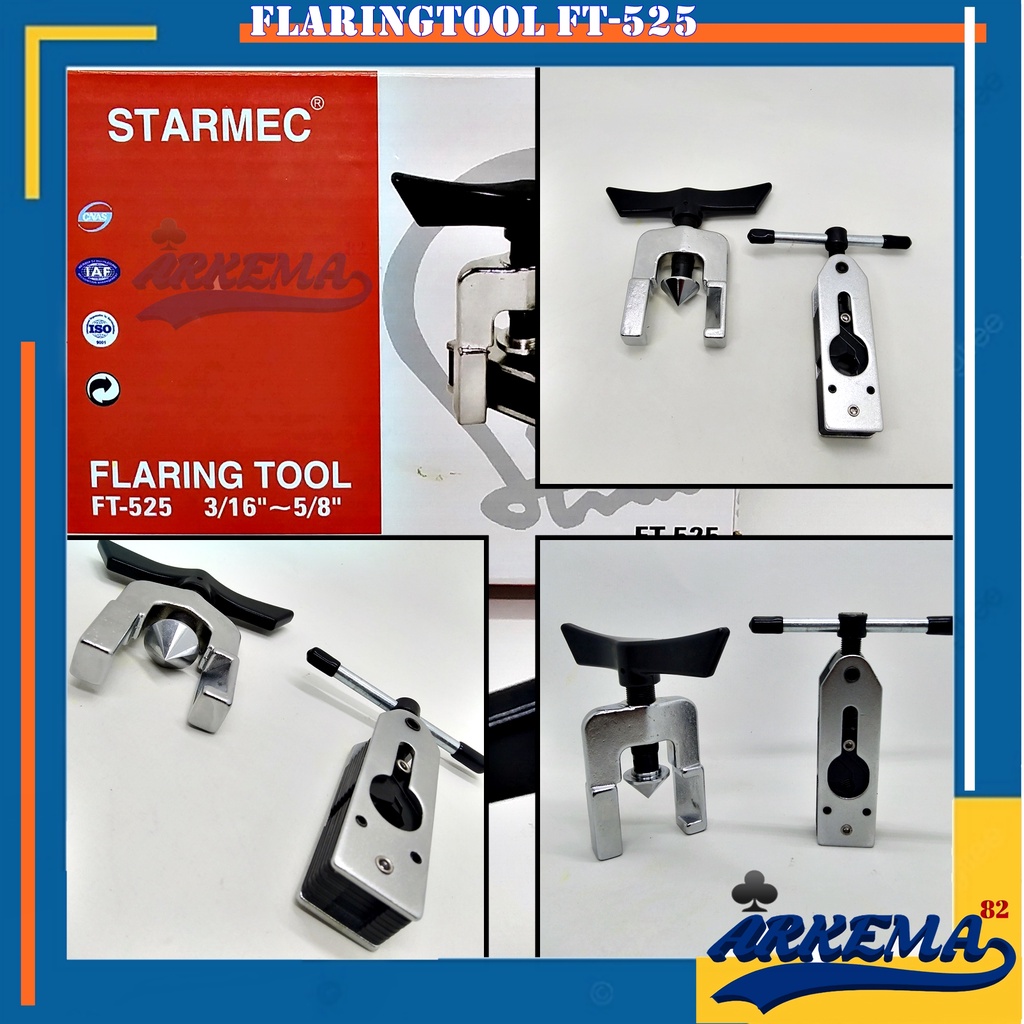 FLARING TOOL CT-525 | FLARING PIPA AC UNIVERSAL |  PEMBESAR PIPA AC | PLARING UNIVERSAL CT 525 | SWAGING 525