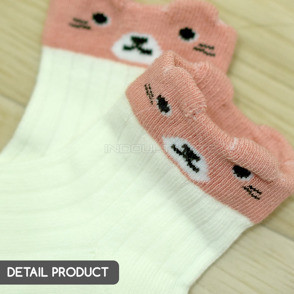 Kaos Kaki Anak Bayi Balita Laki-Laki Perempuan Kaos Kaki Anak Bayi Cewek Cowok Baby Socks KKA-702 Alas Kaki Pelindung Kaki Kid Sock Anak Foot Cover Kaus Kaki Kaos Kaki Karakter Baby Sock