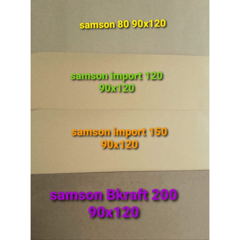 

Kertas Bungkus Coklat/ Kertas Samson Kraft/ Kertas Alas cuci mobil/ Kertas Bungkus