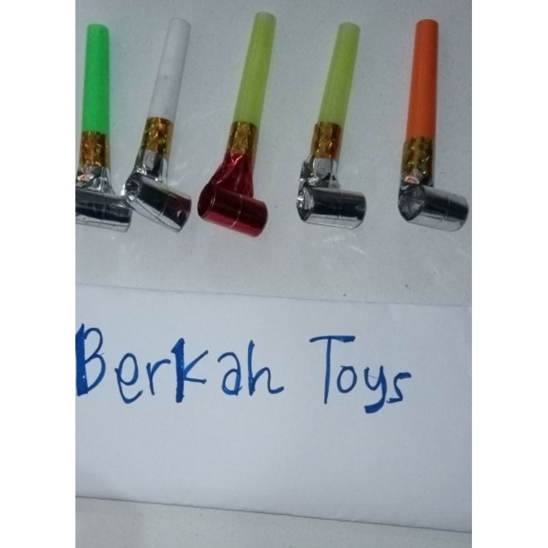 MAINAN ANAK PEREMPUAN LAKI COWO CEWEK TEROMPET MINI PET PELUIT LIDAH ULANG TAHUN PESTA TOKO GROSIR S
