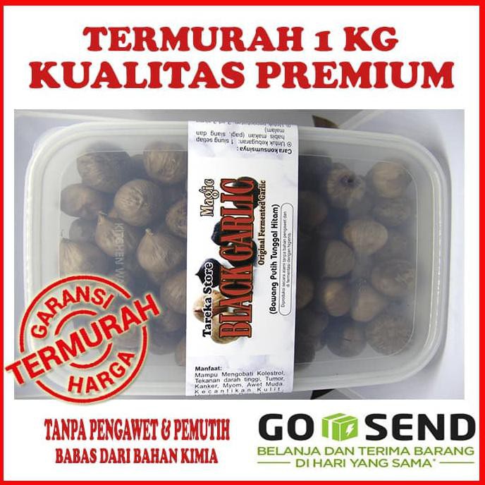 

Sale!! Bawang Putih Hitam Tunggal 1 Kg -Black Garlic- Bawang Hitam Lanang Terbaru