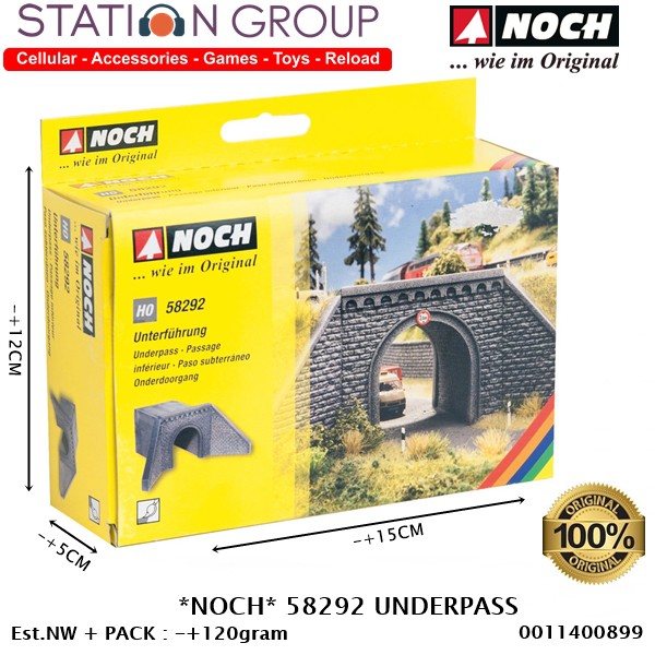 NOCH 58292 UNDERPASS - BAHAN DIORAMA JEMBATAN