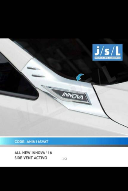 Side Vent samping all new Innova 2016 model activo