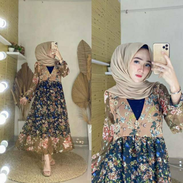 ZARA COCO V-NECK/ GAMIS BANGKOK / FULL FURING
