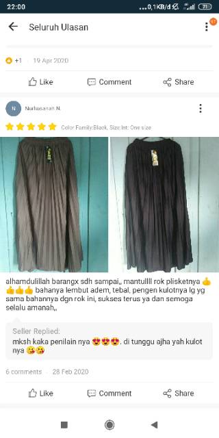 PROMO TERMURAH!! ROK PLISKET MUSLIMAH FLARE SKIRT PREMIUM ROK WANITA MURAH