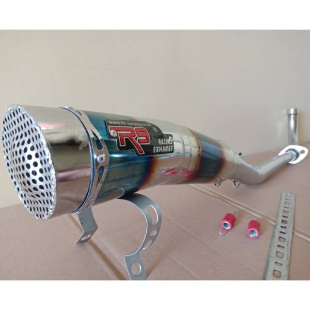 Knalpot R9 Kharisma Revo Blade Supra X 125