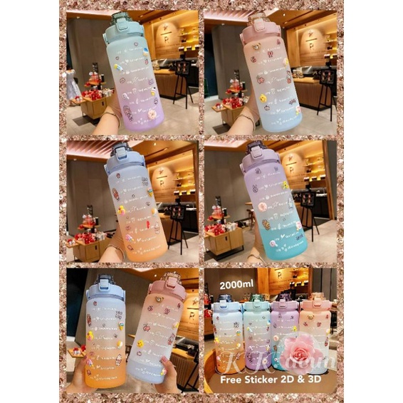 Botol viral 2Liter