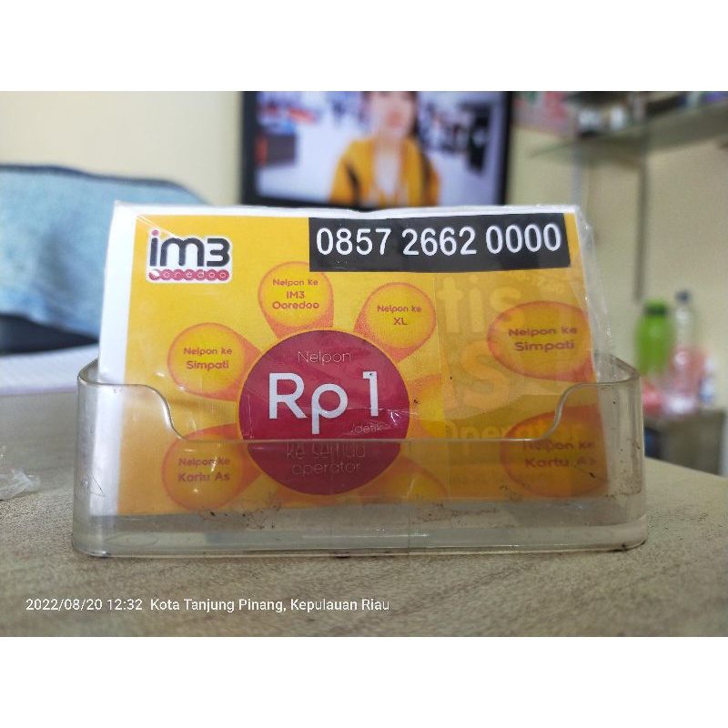 NOMOR CANTIK INDOSAT Ooredoo KWARTET 2662 0000