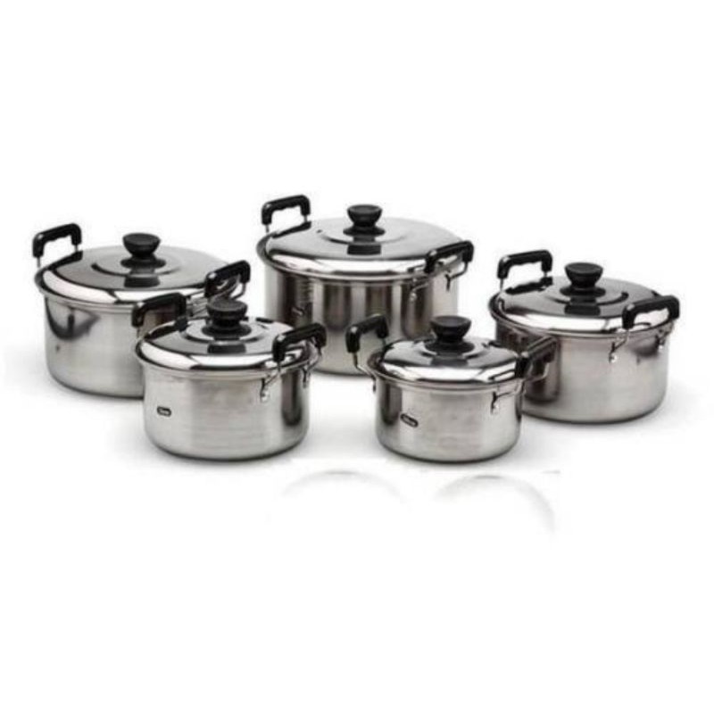 PANCI STEAMER NDO HIGH POT 5 PCS /2 STEAMER