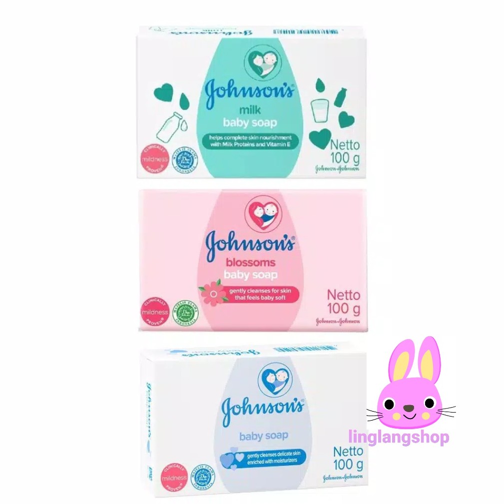 Johnson BATANG Milk sabun mandi bayi 100 gr baby soap wangi johnson's (no.245)