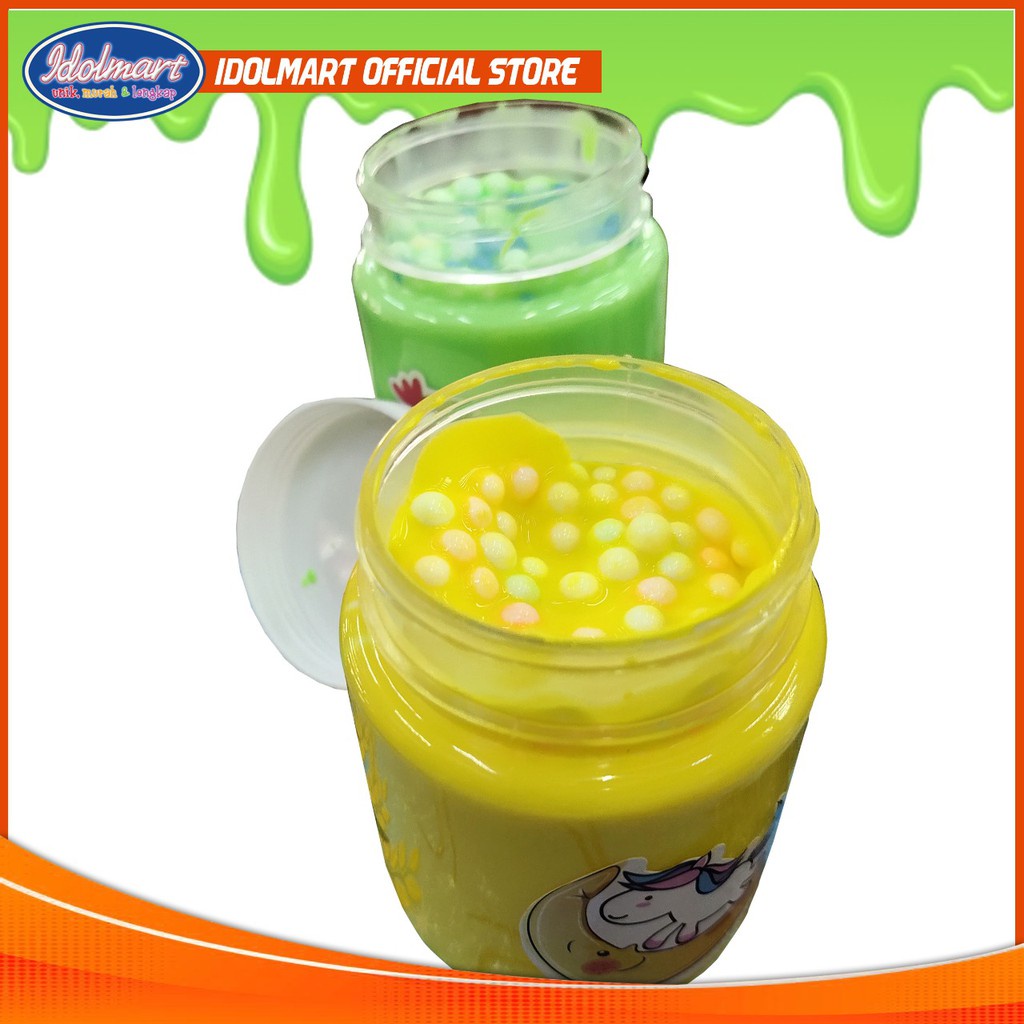 IDOLAKU Slime Cup  Ukuran 200Ml /Mainan Anak-anak