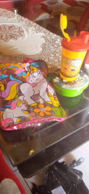 Paket Bingkisan Ulangtahun Tas Tenteng Kotak Makan Dan Botol Tumbler