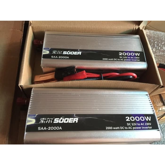 INVERTER 12V 220V 2000W 2KW 2000 W WATT 12 220 V 2 KW