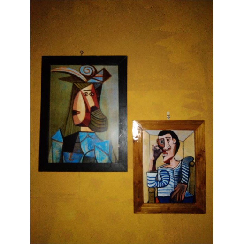 poster Pablo Picasso  bingkai kayu