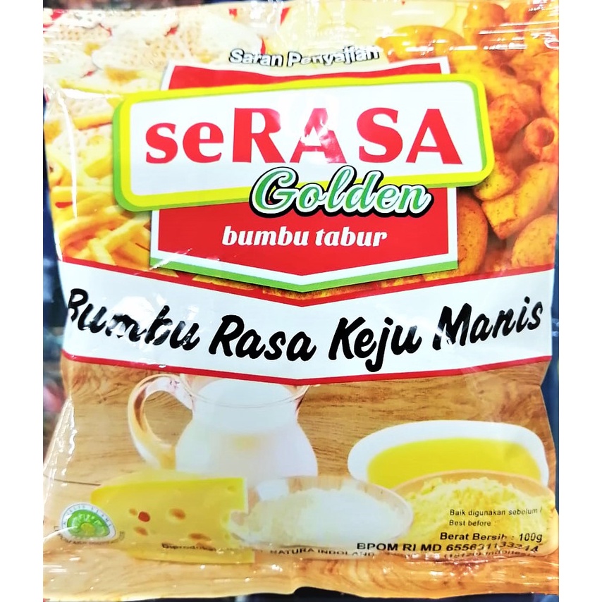 

Serasa Bumbu Tabur Keju Manis 100gr