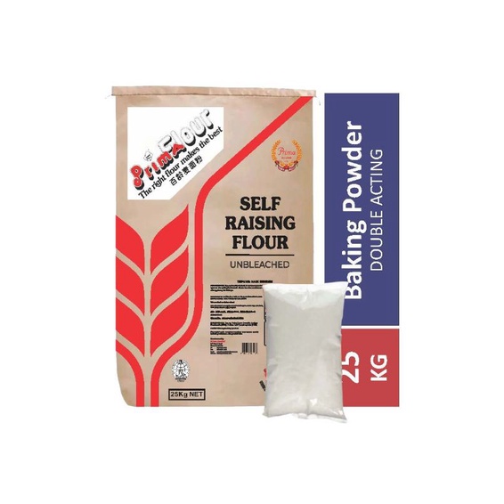 

Prima Self Raising Flour Singapore Repack 1kg - Tepung Serbaguna