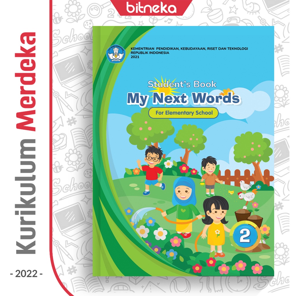 Jual Buku Siswa Bahasa Inggris : My Next Words SD-MI Kelas 2 Kurikulum ...