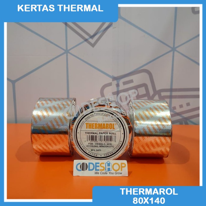 Kertas Thermal Paper Roll Thermarol80x140