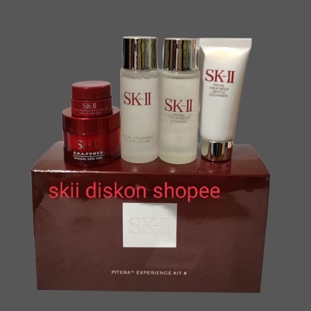 SK II PAKETAN TRAVEL ANTI AGING 5 item ( pitera experience kit 8)