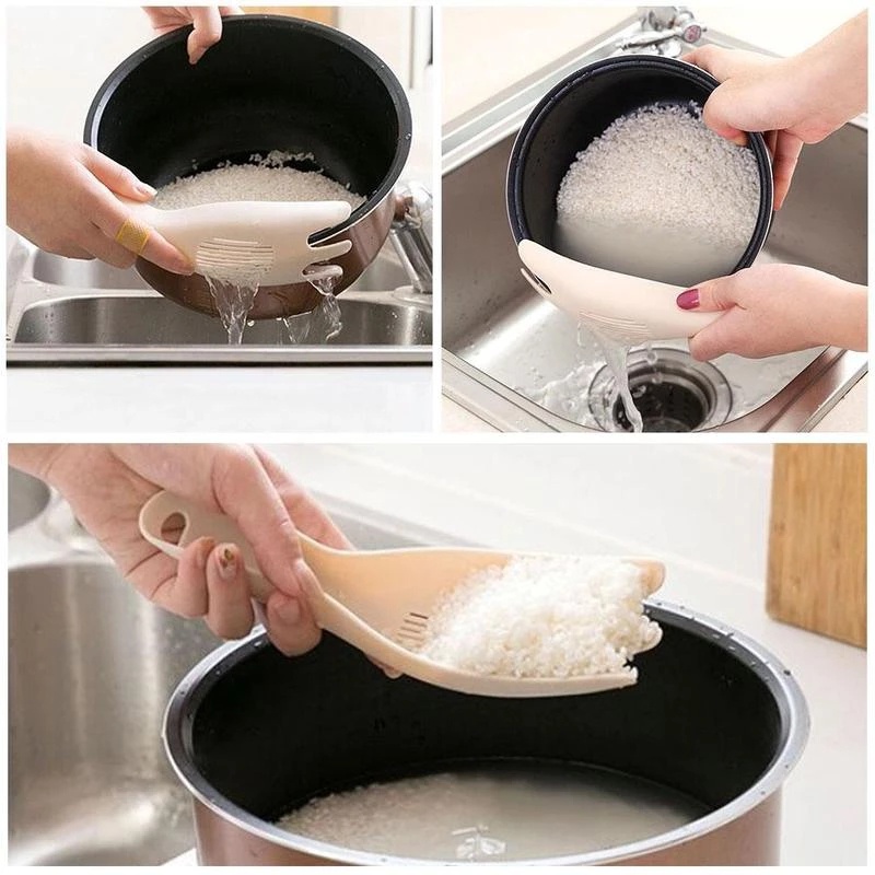 Hot Sale/Mesin Giling Padi Multifungsi/Saringan Cuci Beras/Rak Saluran Air Makanan Wastafel Rumah Tangga/Kacang Hijau Kacang Kedelai Alat Cuci/Sendok Saringan Dapur Colander