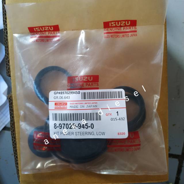 Seal kit power steering bawah panther touring