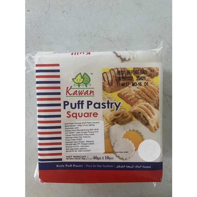 

Kawan Puff Pastry Square Import TERLARIS TERPERCAYA ORIGINAL