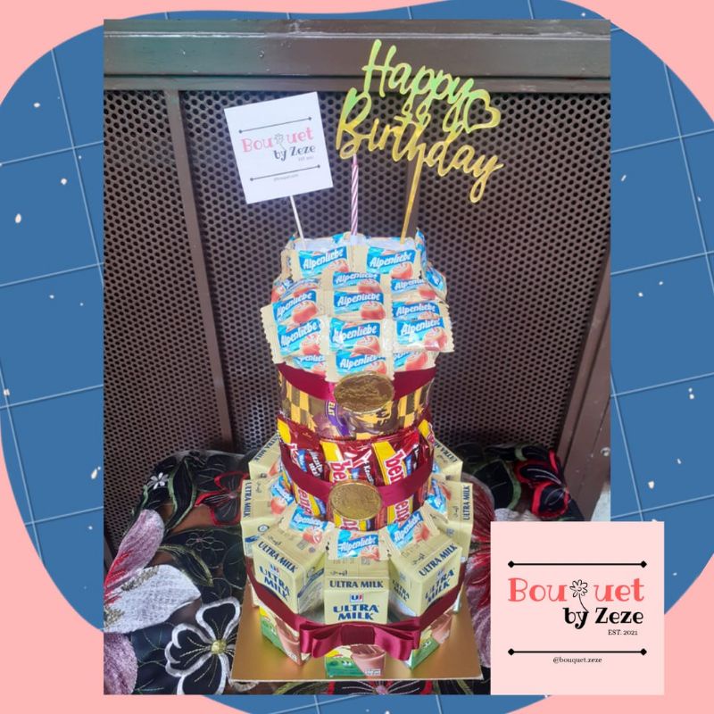 Snack cake| Snack tower| Birthday tower