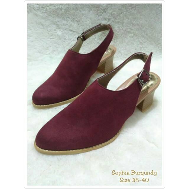 Sepatu sophia biantes sepatu slop casual wanita