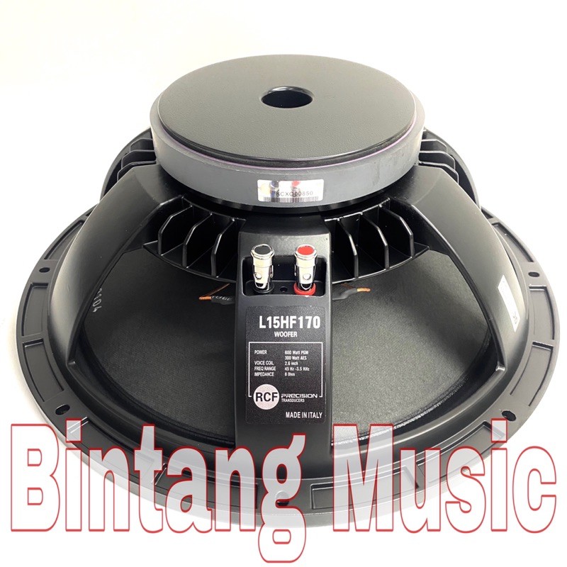 Speaker component RCF L15HF170 15inch rcf 15hf170