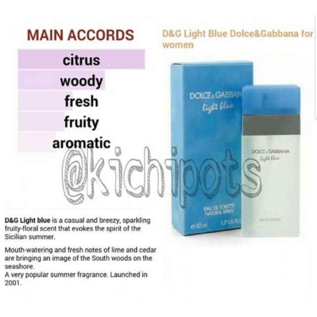 Dolce & Gabbana Light Blue Women 50ml