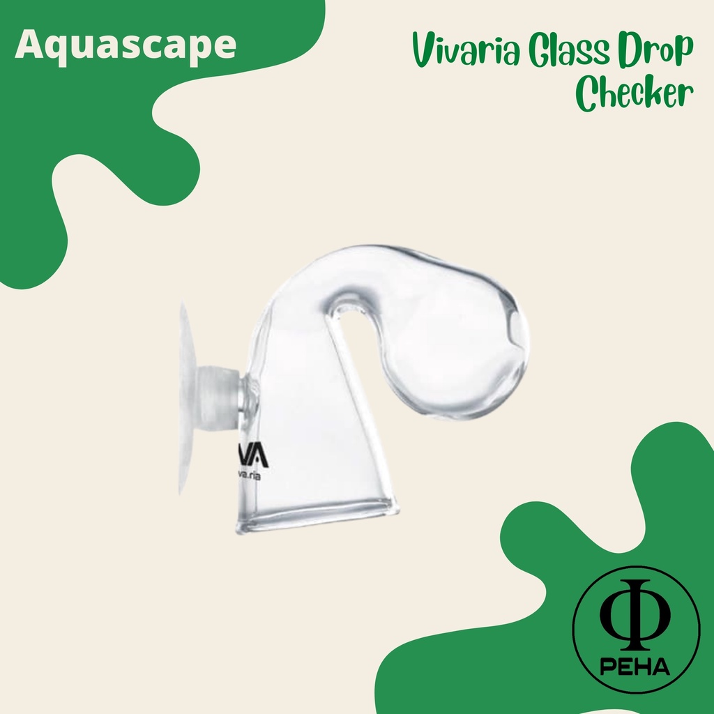 Vivaria CO2 Indicator Kaca - Aquascape Tools - Glass CO2 Drop Checker