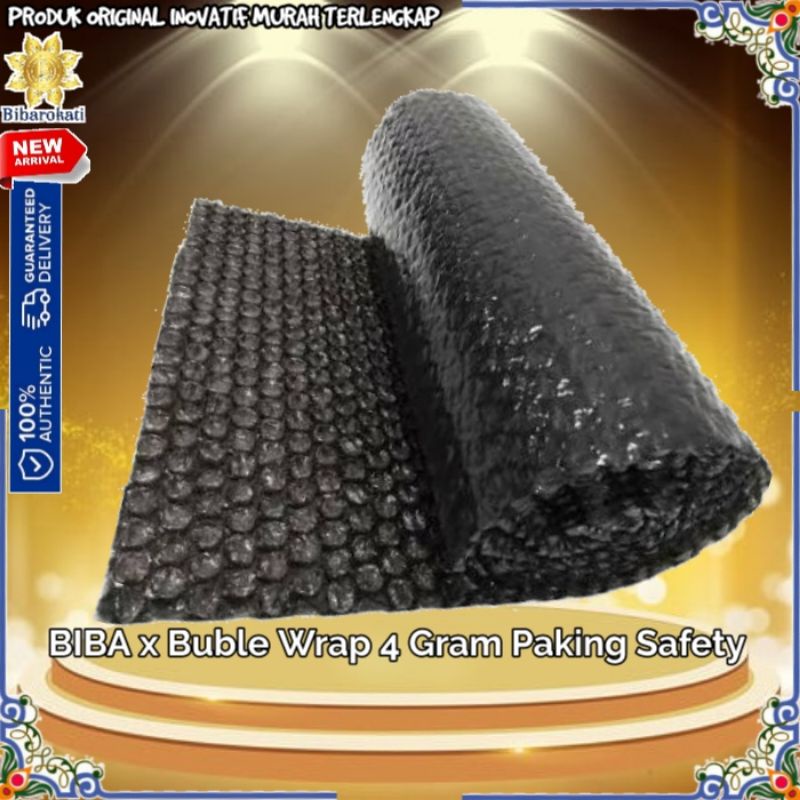 

Biba x Buble Wrap 4 Gram Paking Safety bisa Custom Size