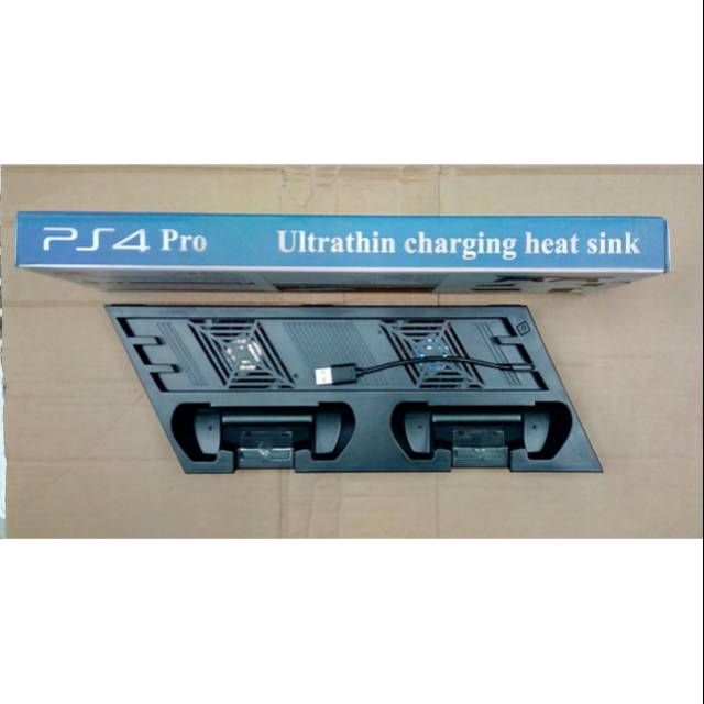 Vertical Stand PS4 Pro +Cooling Fan/Charger Stand PS4 Pro