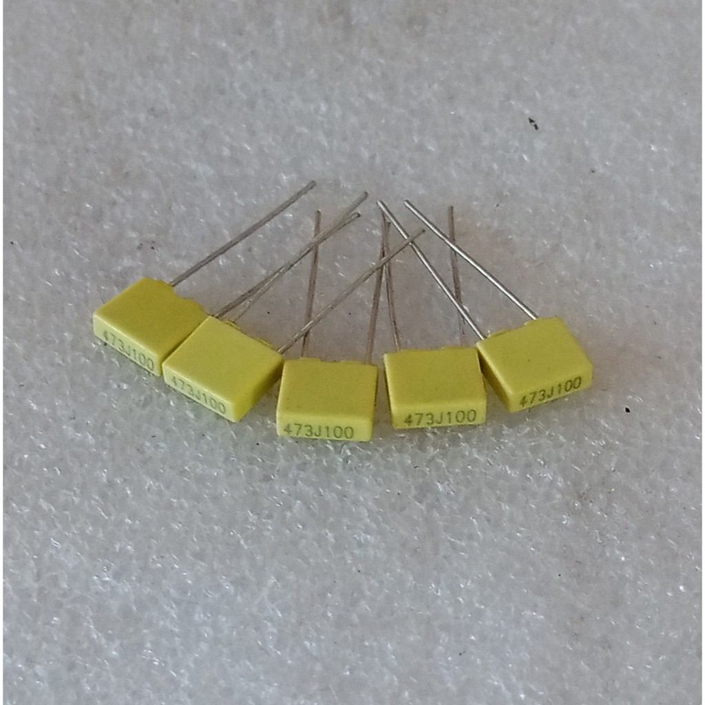 Capacitor Correction 47nf MKM Kuning 473 5pcs