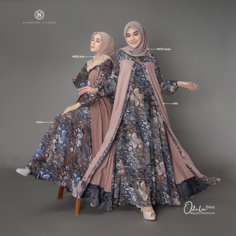 ODELIA DRESS BY NADHEERA LUXURY