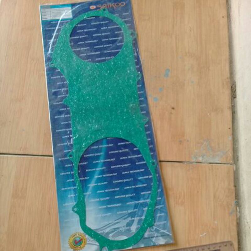 Perpak gasket bak blok tengah CVT Mio, mio sporty, mio smile, mio soul karbu