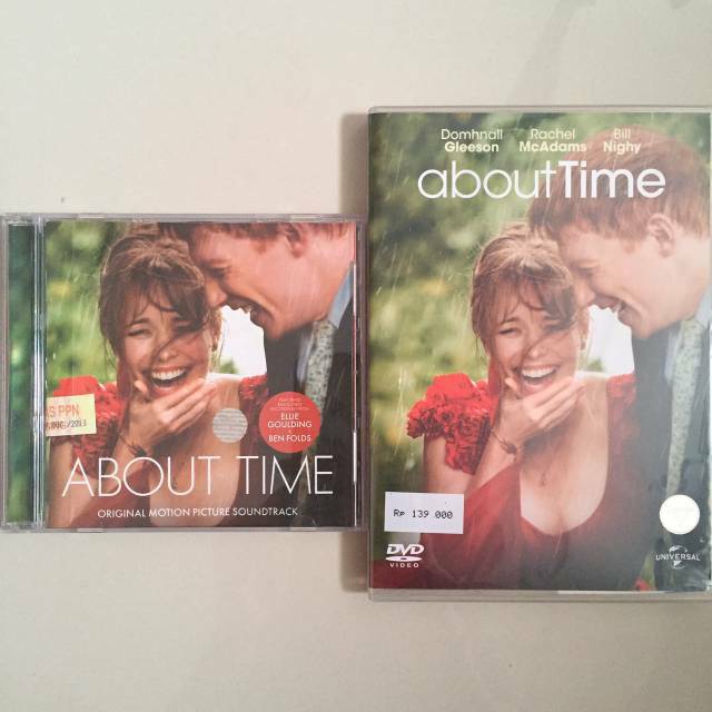 Film DVD + Album CD Bundling - ABOUT TIME (ORI/Bekas)