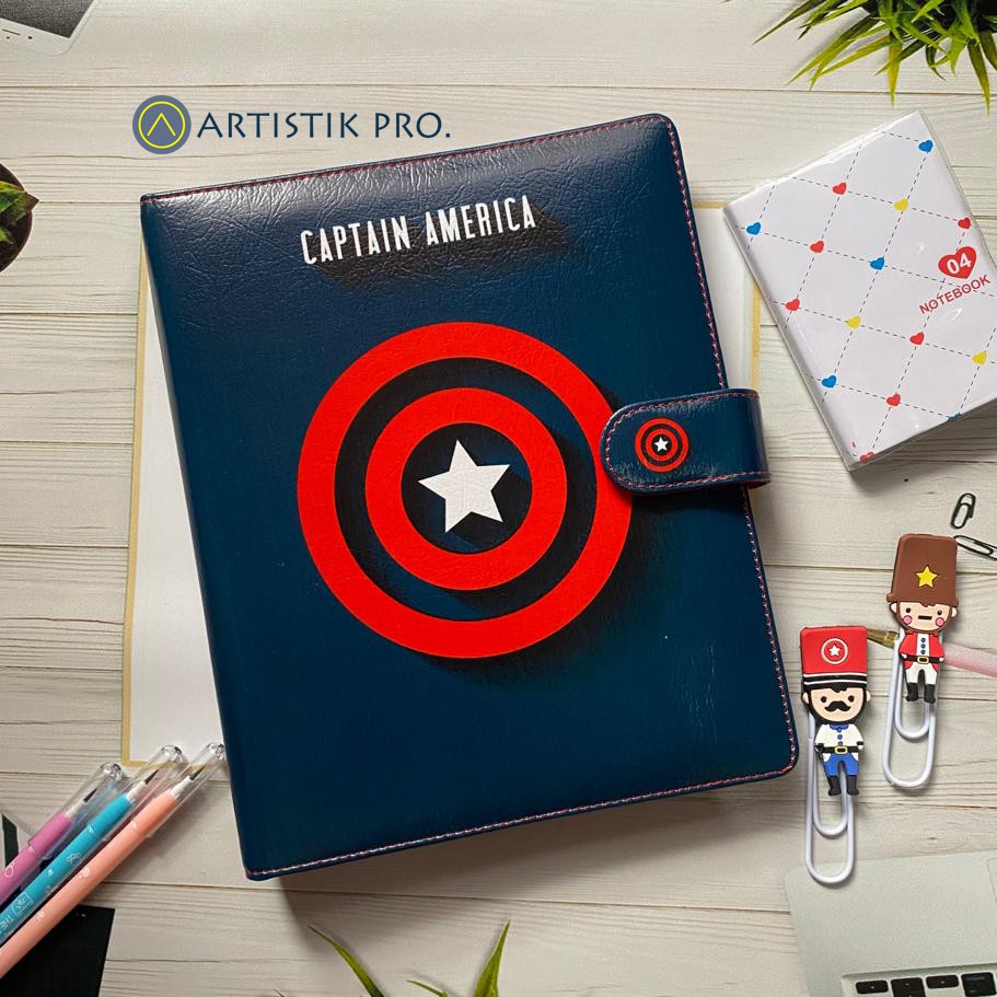 

BINDER PRINTING MOTIP CAPTAIN AMERICA BLUE