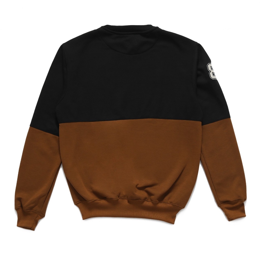 [COD] Sweater / Crewneck Two Tone Unisex Full Bordir Original TR