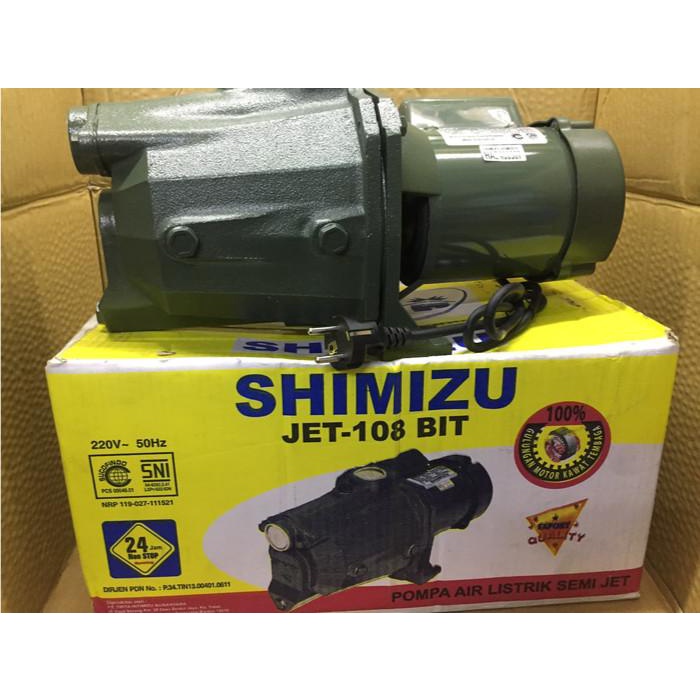 Mesin pompa air semi jet pump shimizu jet 108 bit