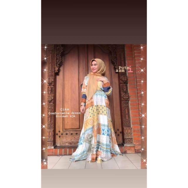 Homedress Cika By Putri Azmi
