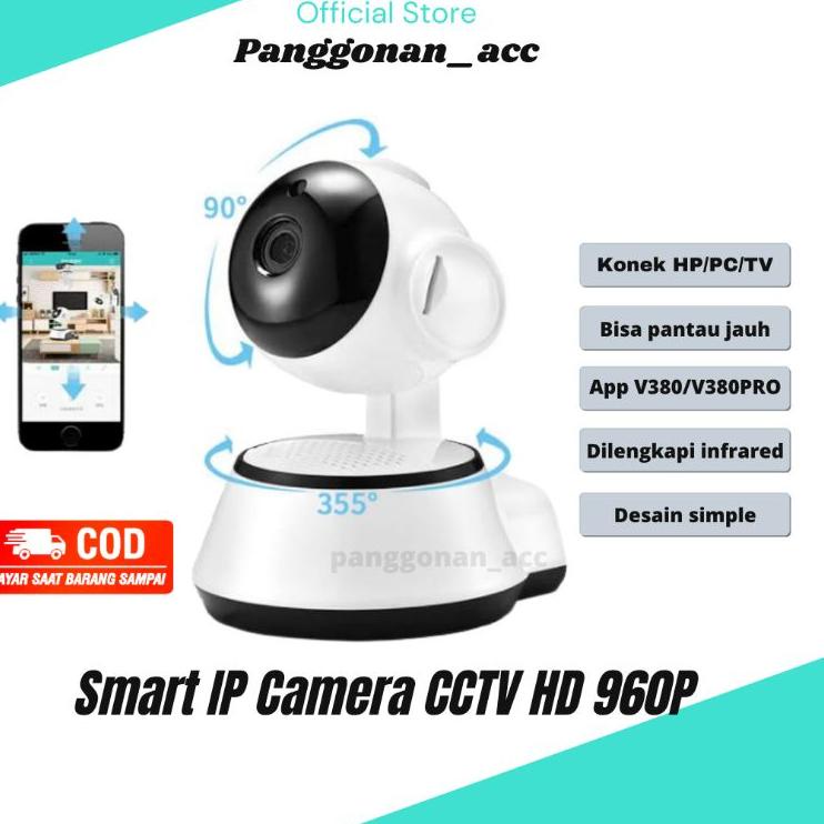 Terlaris.. Smart ip Camera CCTV Wireless V380/V380 Pro HD960P Q6